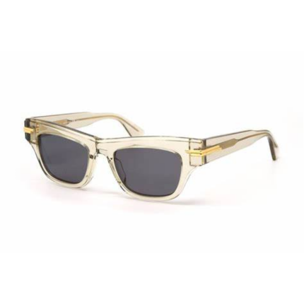 A pair of stylish Bottega Veneta sunglasses.