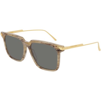 A pair of stylish Bottega Veneta sunglasses.