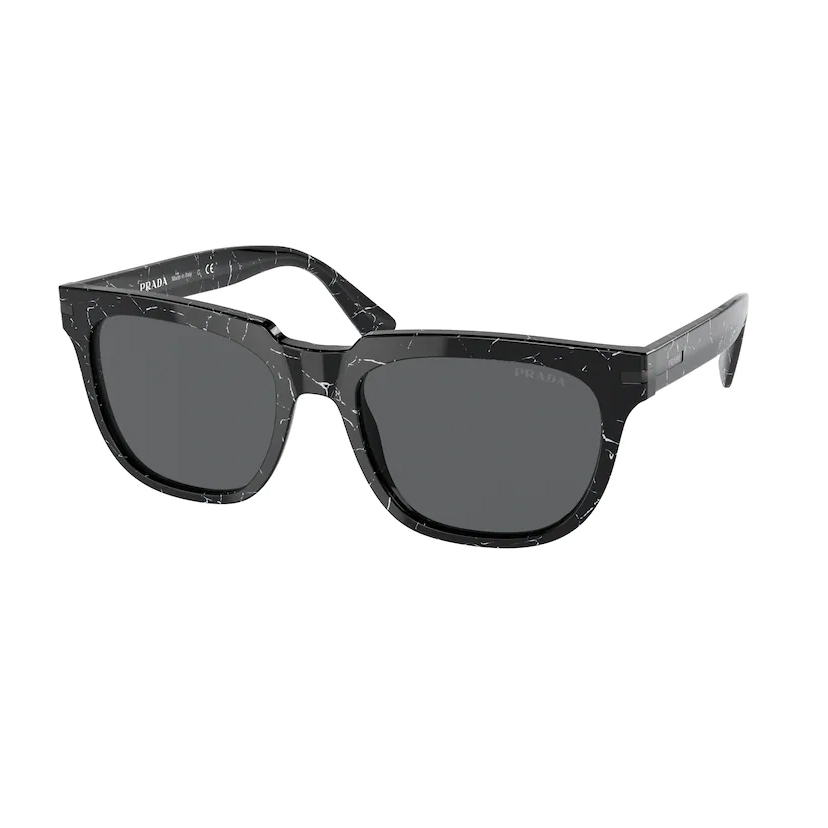 spr04y-05w-731_blackmarble_unisex PRADA SUNGLASSES - SPR04Y 05W-731 - Image 1