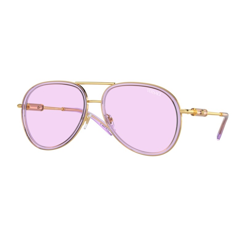 versace-ve-2260-10021a-lilac-transparent-8056597922050-800x800 VERSACE SUNGLASSES - VE2260 1002/1A - Image 1