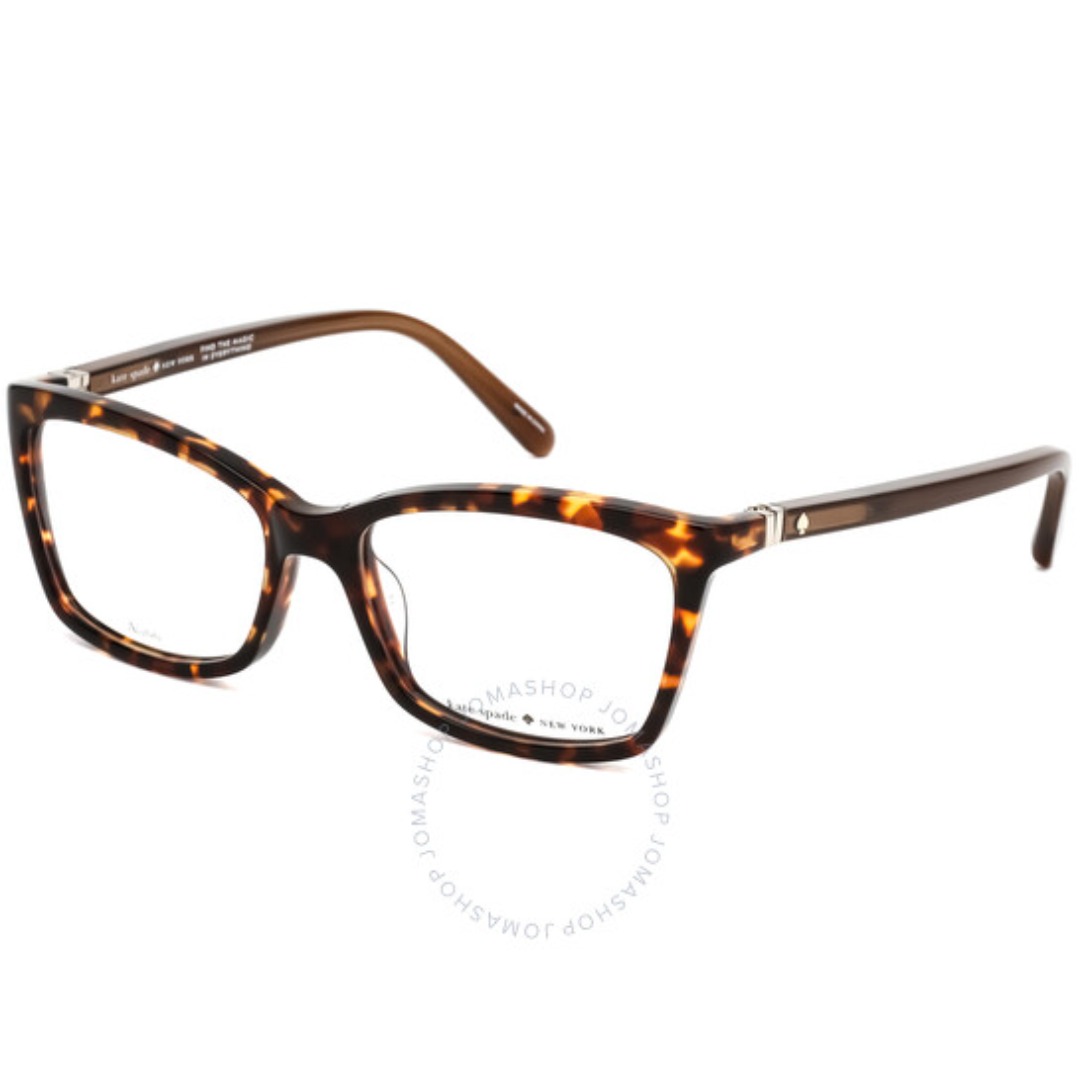 kate_spade_ladies_tortoise_square_eyeglass_frames_cortina0rrw0052_V1 KATE SPADE OPTCAL-CORTINA RRW 130 - Image 1