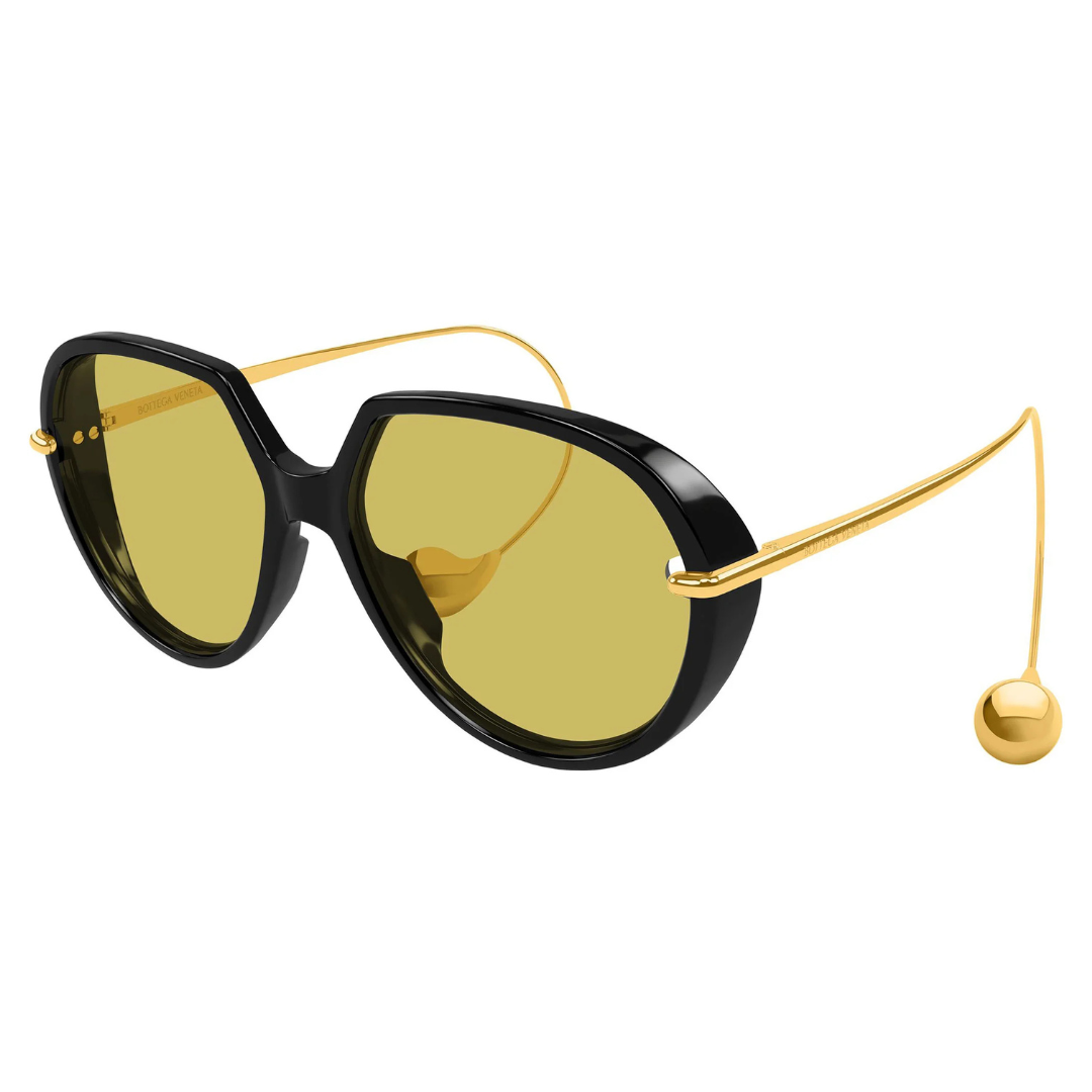 Untitled design (27) BOTTEGA VENETA SUNGLASSES - BV1436S 001 60 - Image 1