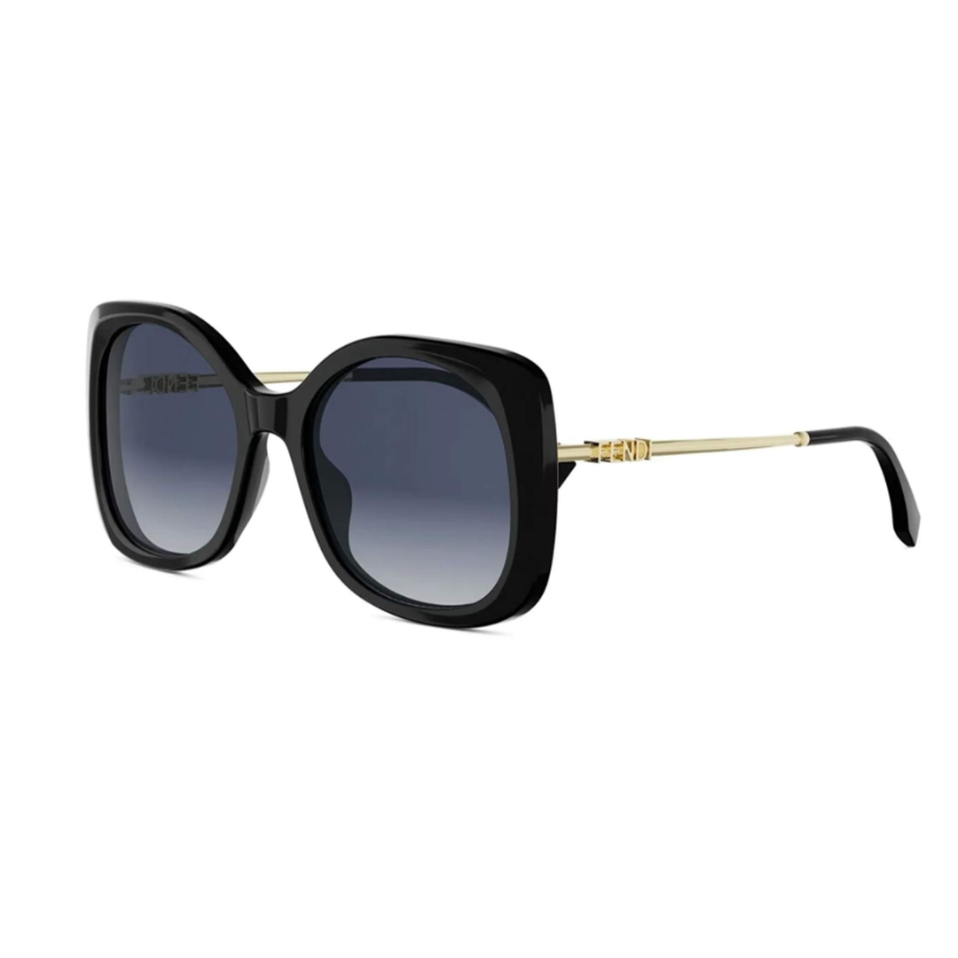 Untitled design (5) FENDI SUNGLASSES - FE40201I 01W 55 - Image 1