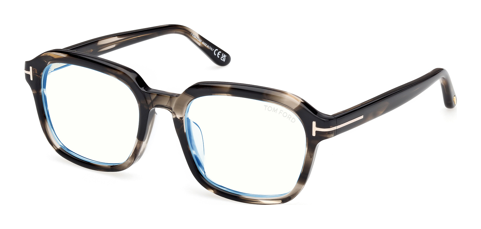 tom_ford_ft6060fb_coloured_havana_ref TOM FORD OPTICAL - TF6060B 056 53 - Image 1