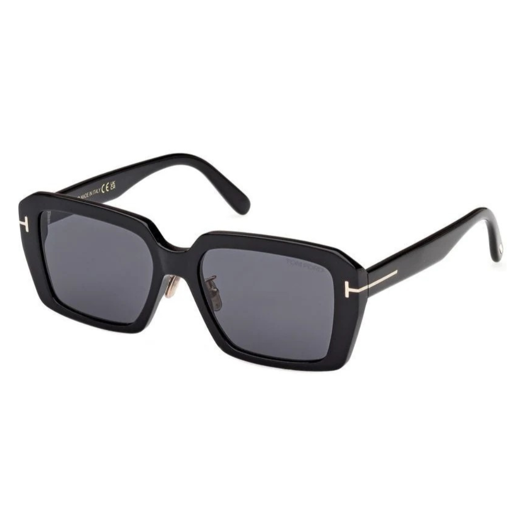 RB3925 00456 58 (76) TOM FORD SUNGLASSES - TF1164 ECO 01A 50 - Image 1